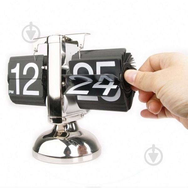 Перекидные часы Flip Clock Черные - фото 2 Перекидные часы Flip Clock Черные - фото 2