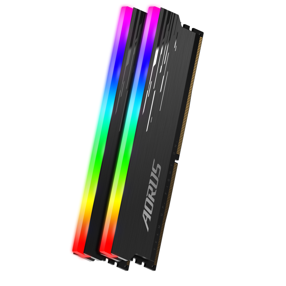 Оперативна пам'ять Gigabyte DDR4 16 Гб 3333 МГц RGB Fusion AORUS (GP-ARS16G33) - фото 2