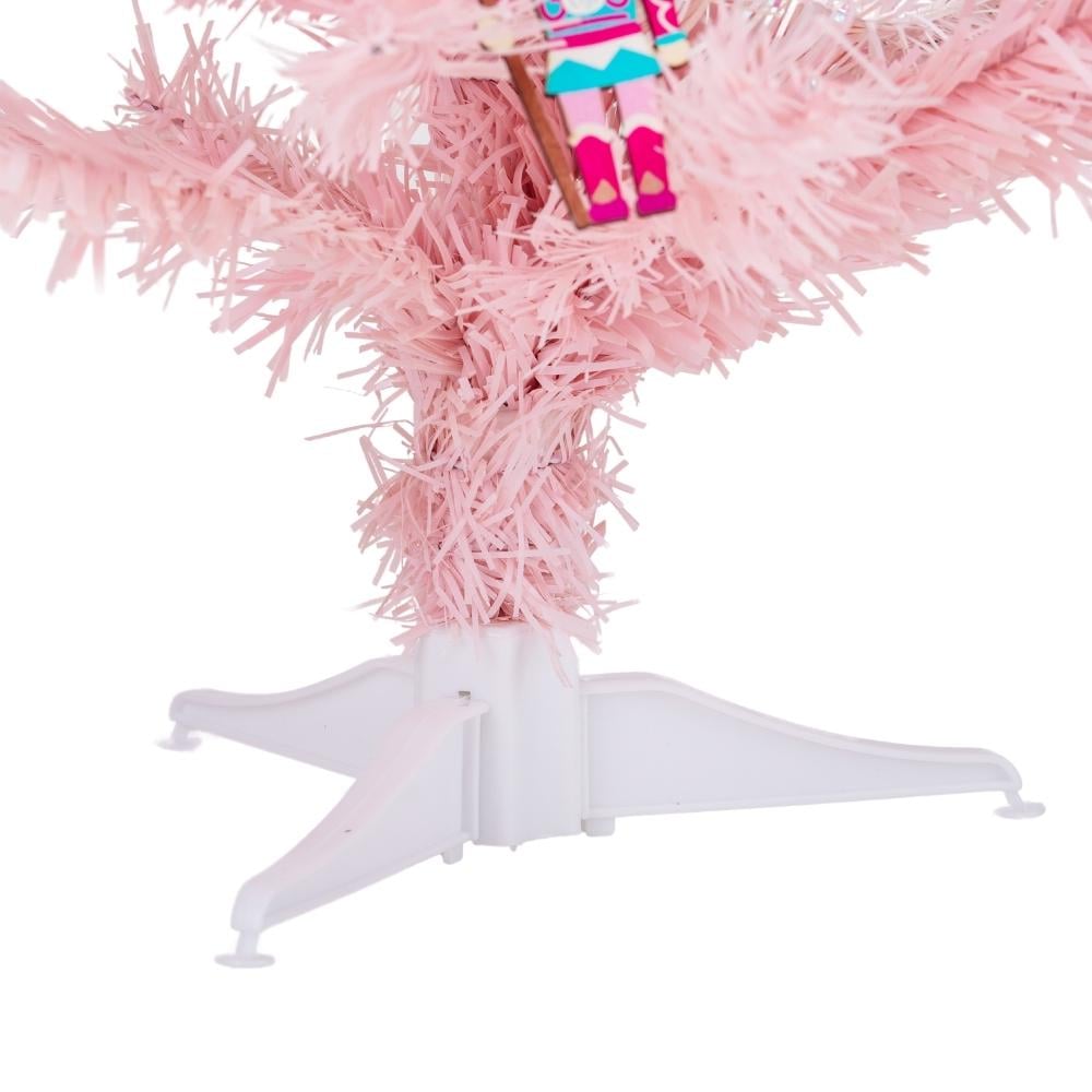 Набор искусственная елка 60 см/гирлянда 30 LED и украшения 34 шт. 60х40 см (9125-046) - фото 6