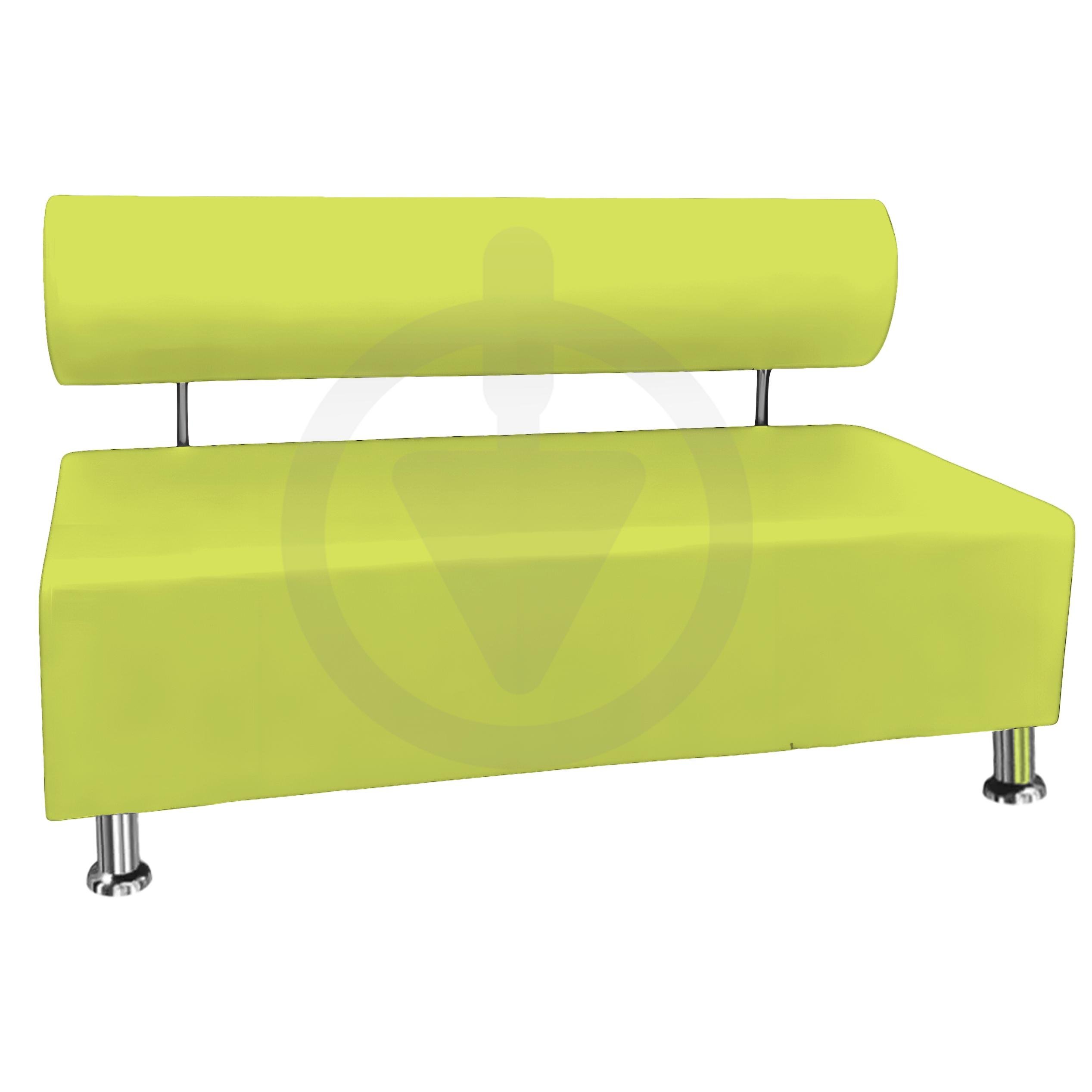 Диван офісний AVVS для очікування/прийомної 150 см з ніжками 14 см Салатовий (25808418) - фото 1
