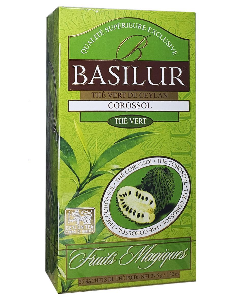 Чай зеленый Basilur Магические Фрукты Саусеп 25 шт. х 1,5 г (56012)