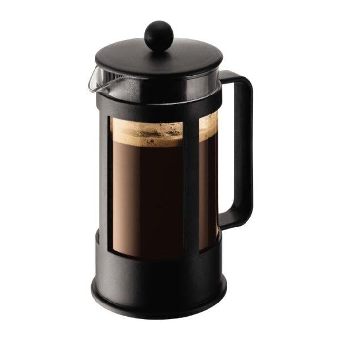 Френч-прес з кришкою Bodum Kenya 1 л Чорний (2540457)
