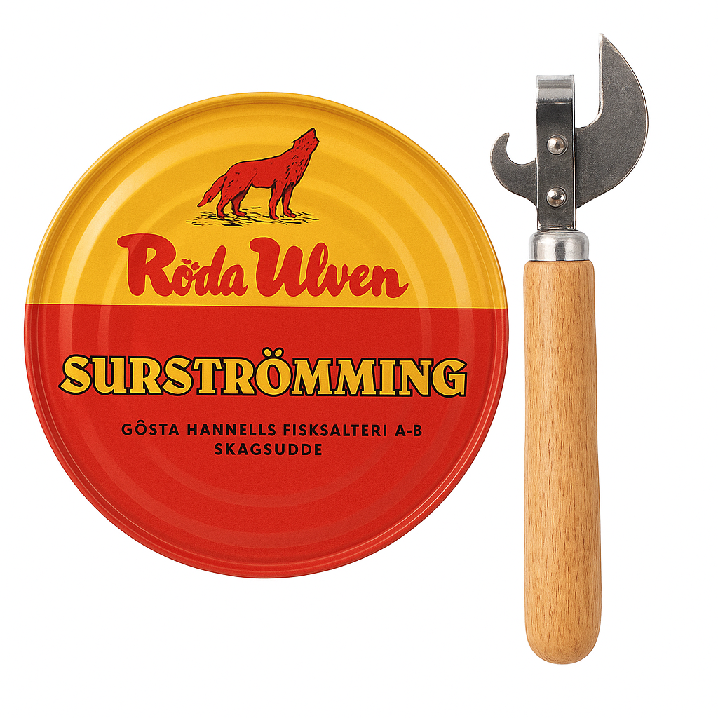 Сюрстреминг набор Surstromming Röda Ulven 400 г (22259)