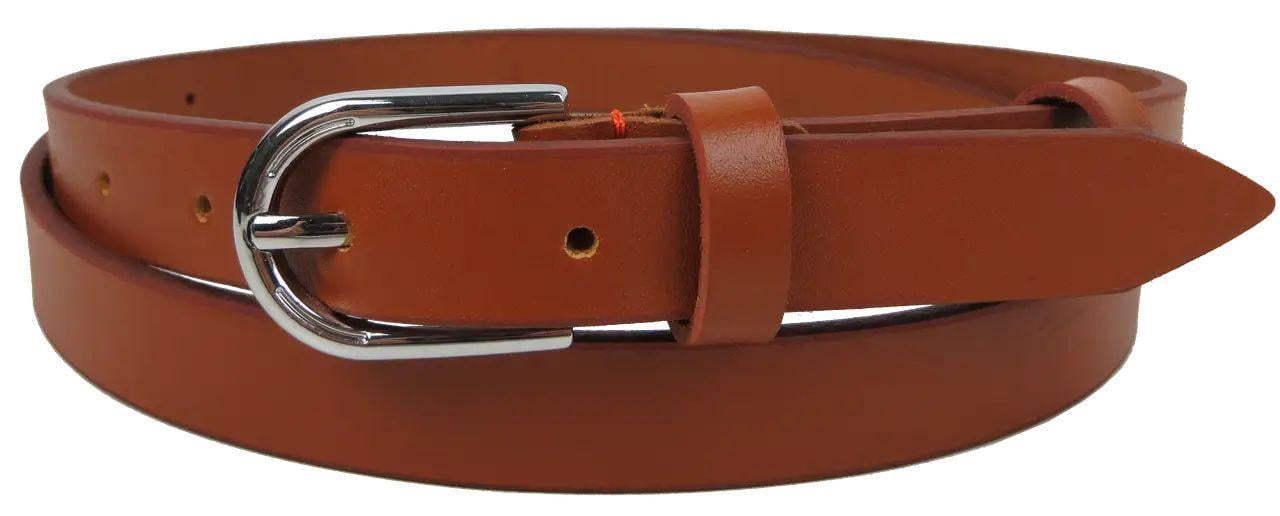 Ремінь жіночий Skipper шкіряний Карамельний (1655-20)