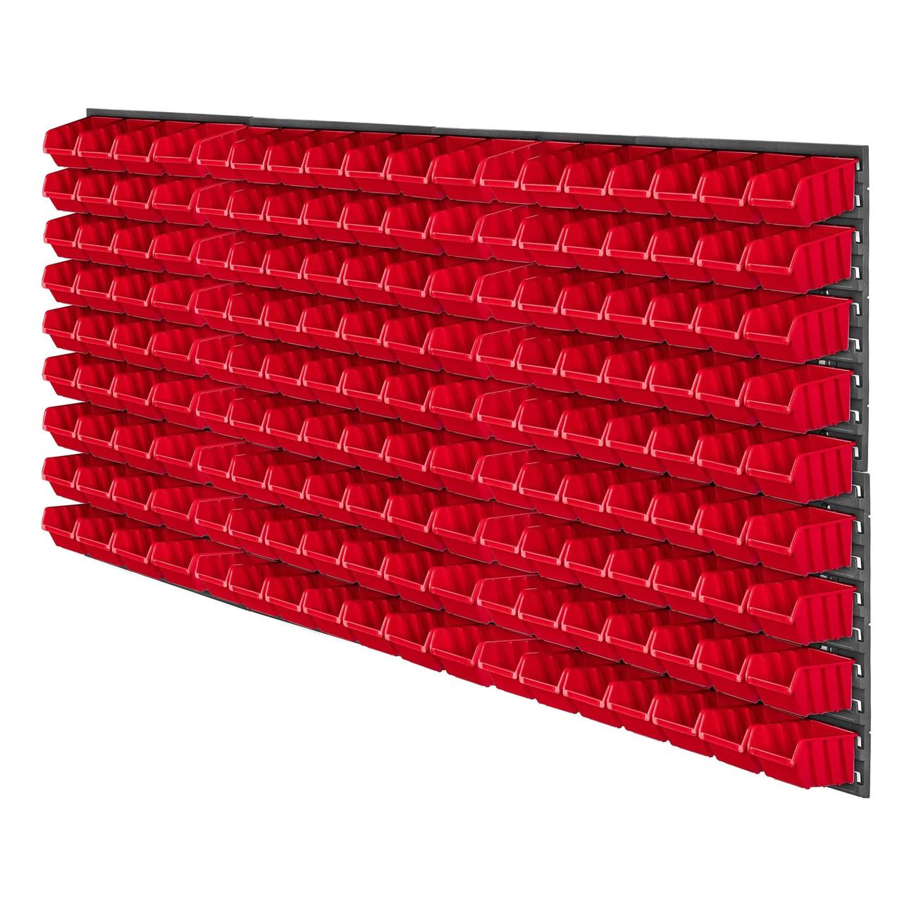 Панель для материалов перфорированная Kistenberg 156х78 см 162 контейнера (MIX615)