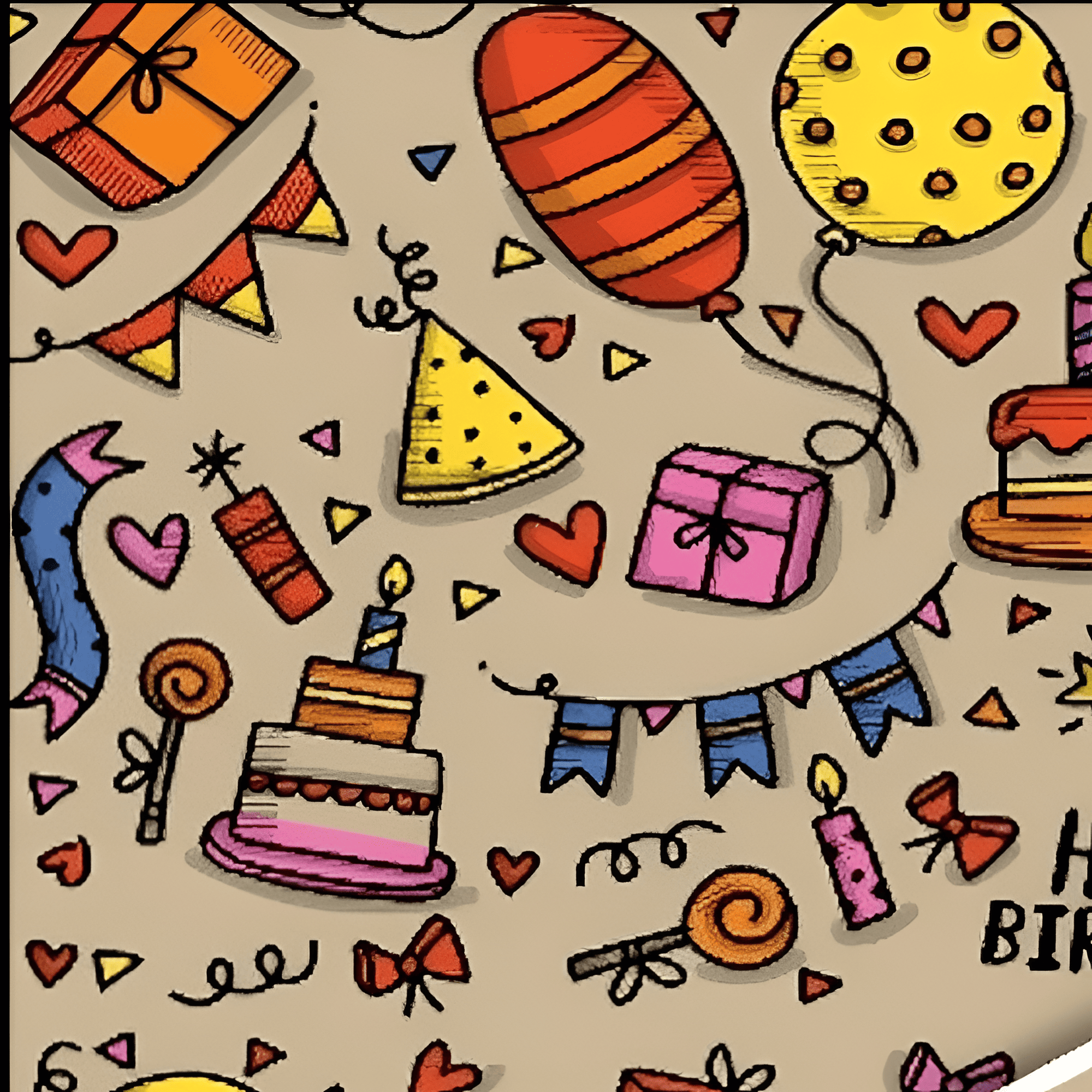 Подарочная бумага Шарики 1042БР 10 л. 70х100 см Разноцветный (32202244)