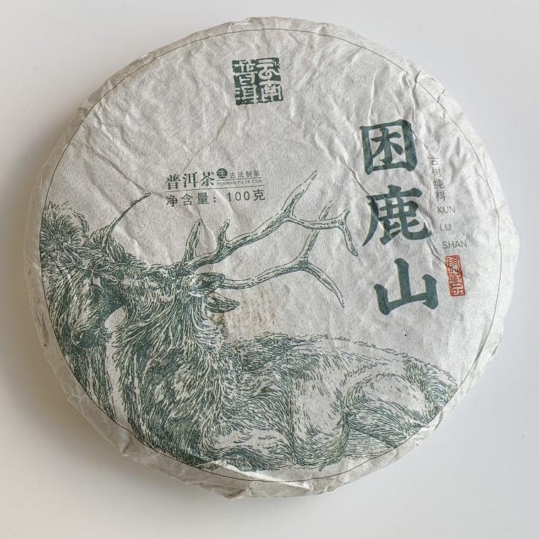 Чай Шен Пуэр Сонная Оленья Гора Lushan 2021 год блин 100 г