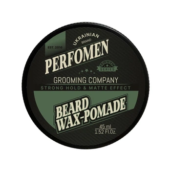 Віск-помада для бороди та вусів PerfomeN Beard Wax-Pomade Series 45 мл