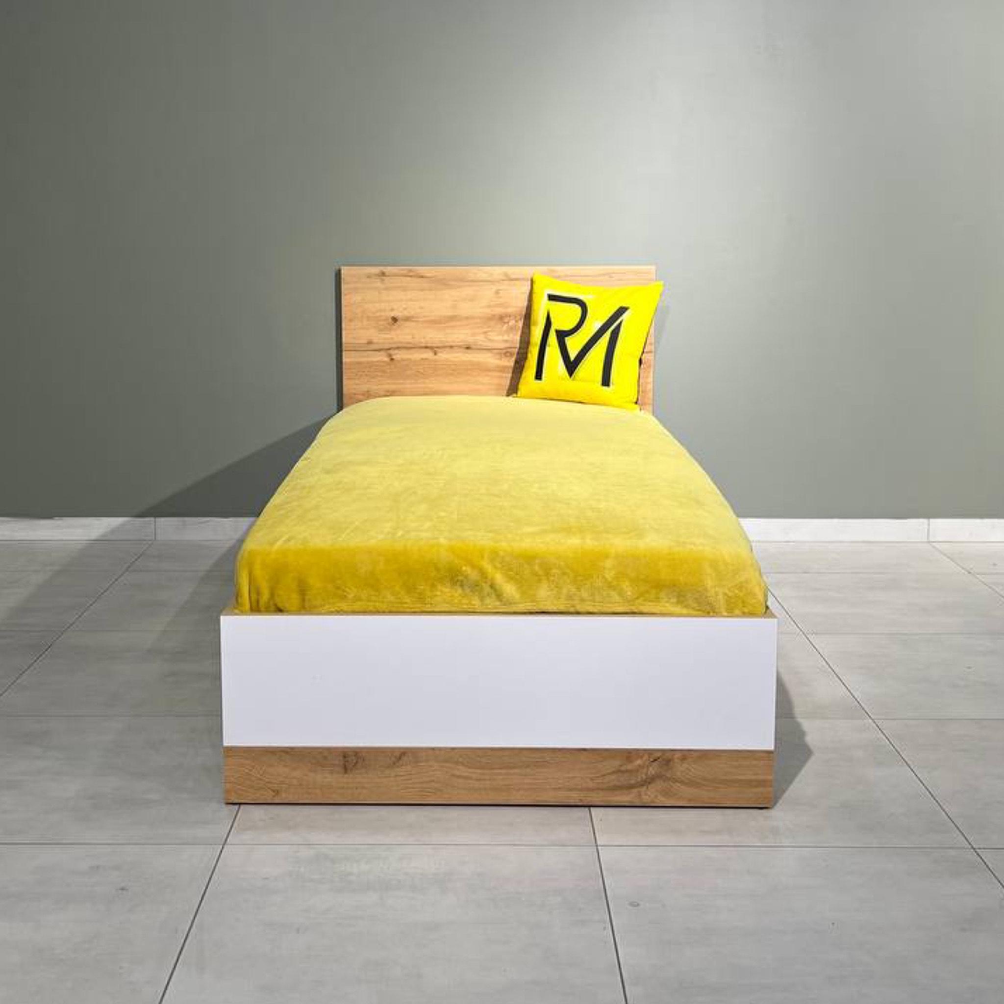 Кровать односпальнаяиз ДСП OSLO 95х203х85 см (000062284) - фото 3 Кровать односпальнаяиз ДСП OSLO 95х203х85 см (000062284) - фото 3