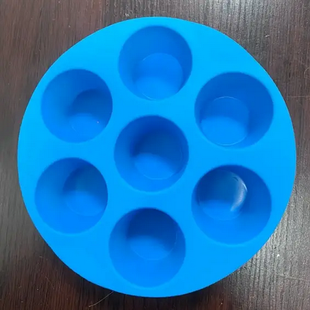 Форма для выпечки силиконовая и закусок в аэрогриле мафины 17 см Синий (TYQ-79) - фото 7 Форма для выпечки силиконовая и закусок в аэрогриле мафины 17 см Синий (TYQ-79) - фото 7