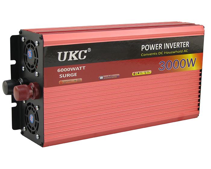 Преобразователь напряжения Ukc AR 3000 с 24 в 220 В (21438)