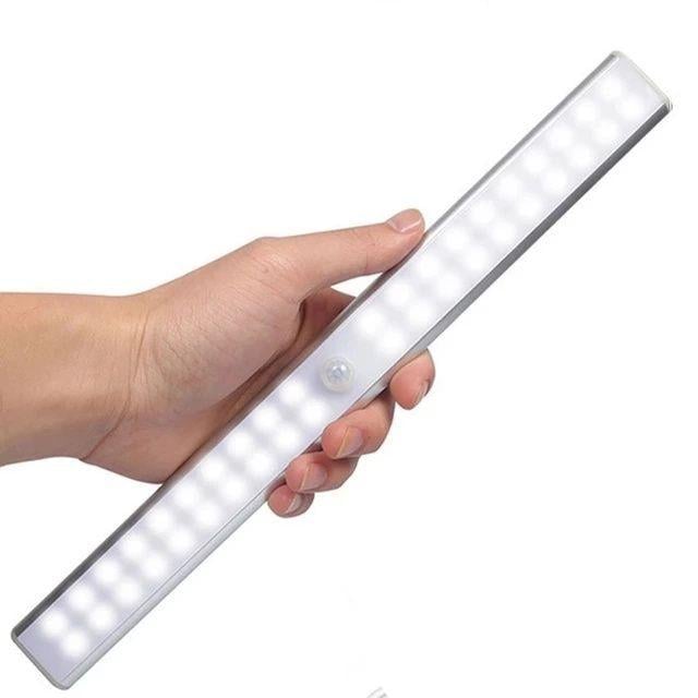 Лампа светодиодная LED Cabinet light аккумуляторная с датчиком движения на магнитах 50 см - фото 9