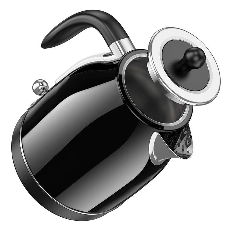 Электрочайник Hoco HE10 retro electric kettle 2200 Вт 1,7 л Черный (613302) - фото 2