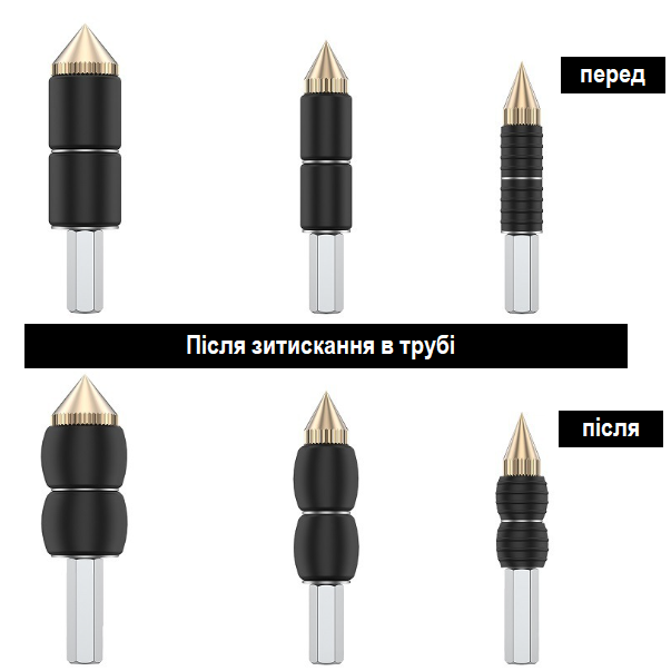 Герметичный стопор воды для труб 1/2"/3/4"/1" - фото 3 Герметичный стопор воды для труб 1/2"/3/4"/1" - фото 3