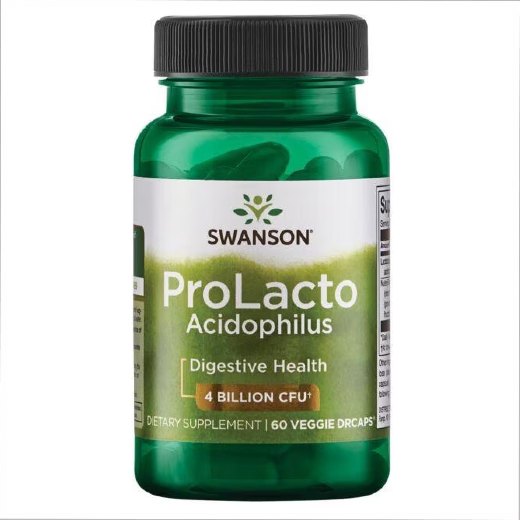 Натуральная добавка Prolacto Acidophilus 4billion 60veg caps (2022-10-0914)