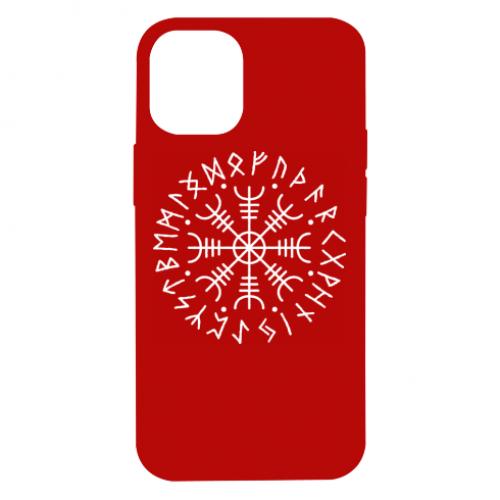 Чехол для iPhone 12 mini Агисхьяльм шлем ужаса