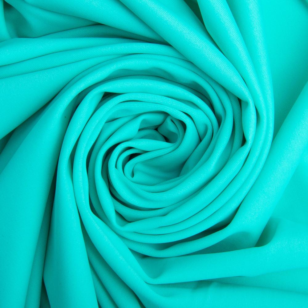 Ткань трикотаж Бифлекс матовый 200 гр/м2 эластичная Бирюзовый Ткань трикотаж Бифлекс матовый 200 гр/м2 эластичная Бирюзовый