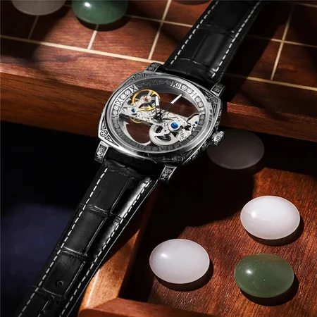 Наручний годинник Forsining 8263 Silver (1955) - фото 2 Наручний годинник Forsining 8263 Silver (1955) - фото 2