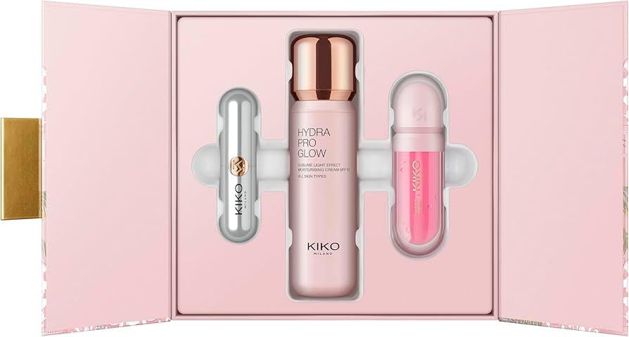 Подарунковий набір косметики Kiko Milano Threads of Time Hydra Glow Skincare Set 3 од. (32690863)