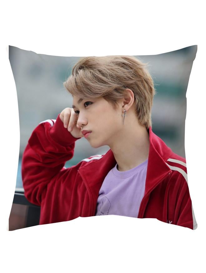 Подушка Феликс Stray Kids Стрей кидс двухсторонняя 40х40 см (p0043)
