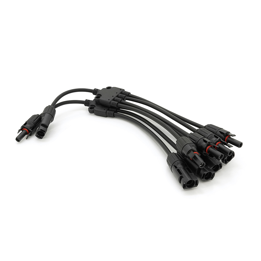 Розгалужувач чотириканальний MC4 1x4 для сонячних батарей 1000V 30A (YUT_V9053)