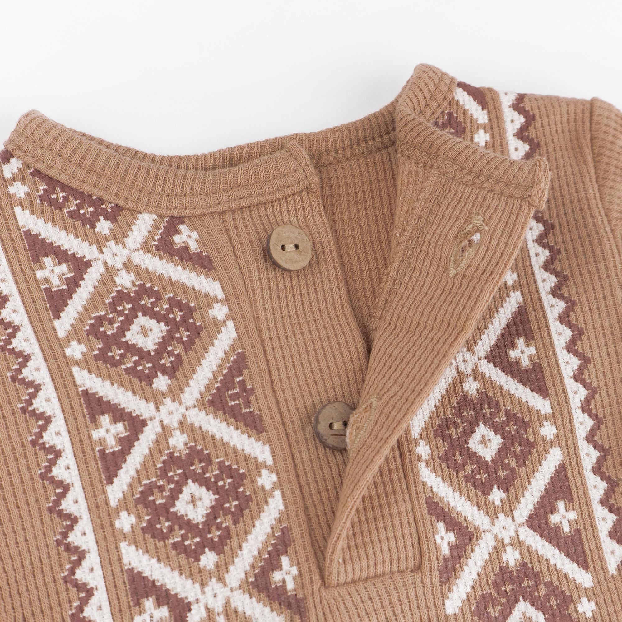 Боди с длинным рукавом для малышей Dexter's d10-35вф-к с орнаментом 74 см Cocoa (d10-35вф-к) - фото 3 Боди с длинным рукавом для малышей Dexter's d10-35вф-к с орнаментом 74 см Cocoa (d10-35вф-к) - фото 3