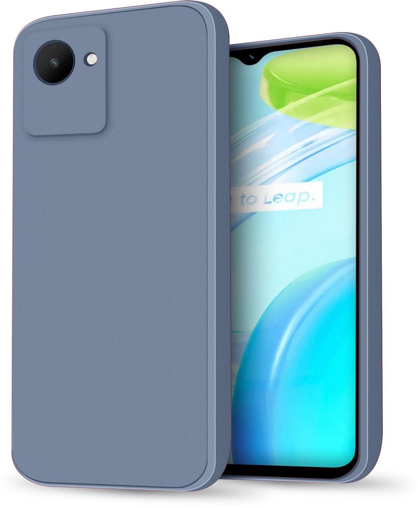 Силиконовый чехол HardCorner для Realme C30 Gray Blue (30668-6D)