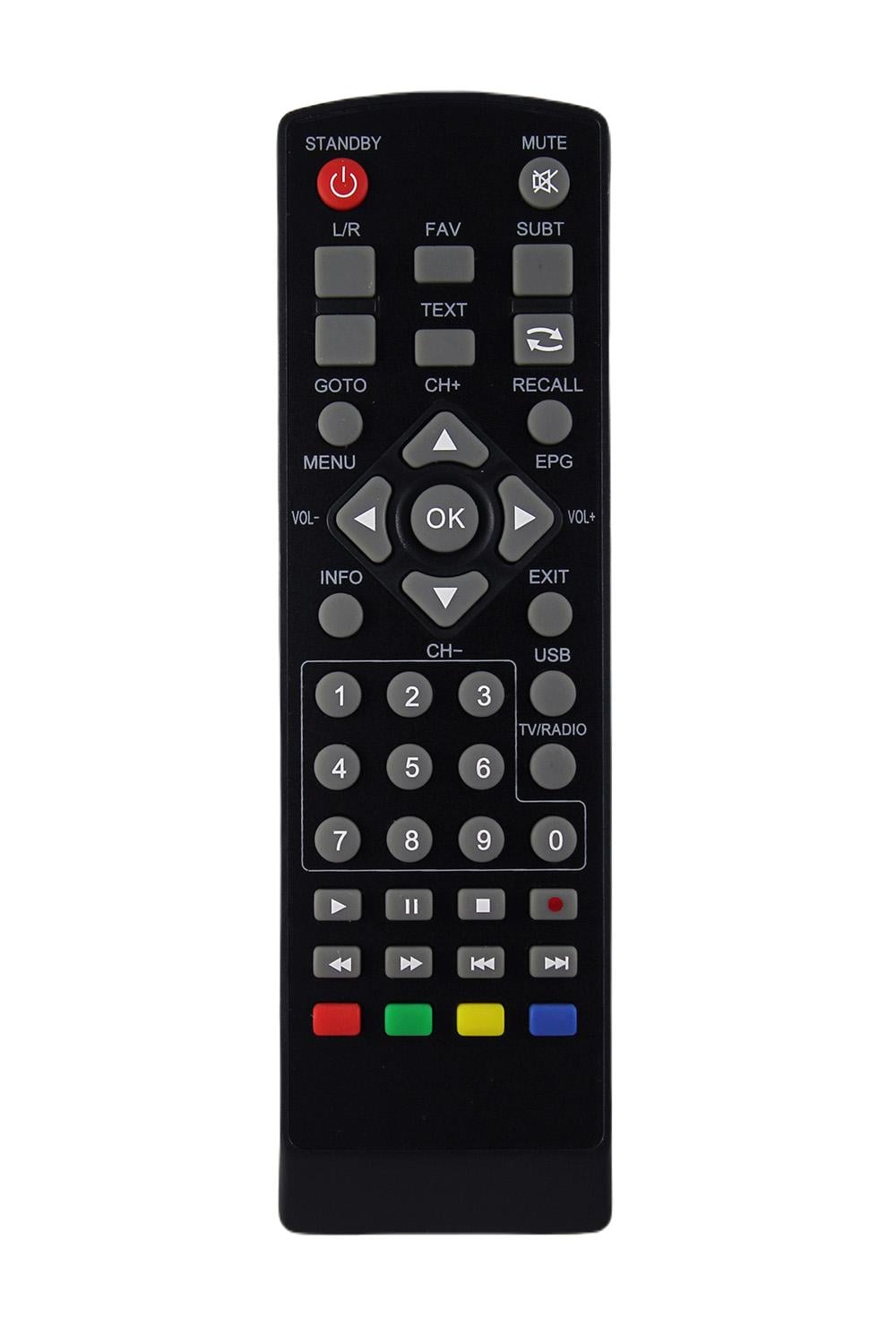 Пульт для DVB-T2 тюнера Elenberg DT1301 (5176)