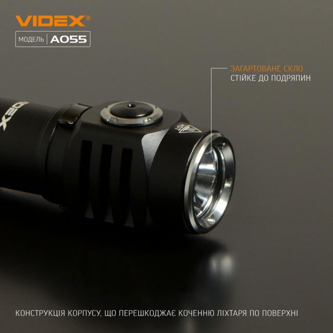 Ручний ліхтарик Videx 600Lm 5700K з акумулятором (VLF-A055) - фото 4