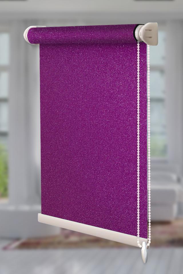 Рулонная штора Neo открытого типа 160х150 см Фиолетовый (Neo-RSS-66)