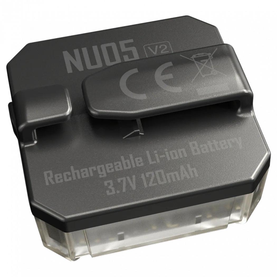 Ліхтар налобний і велосипедний маяк Nitecore NU05 V2 KIT - фото 5 Ліхтар налобний і велосипедний маяк Nitecore NU05 V2 KIT - фото 5