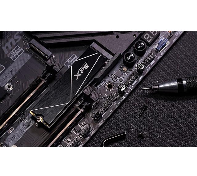 SSD-диск ADATA GAMMIX M.2 S70 BLADE 1 Tb 2280 PCIe 4x4 NVMe 3D NAND Read/Write:7400/5500 MB/sec (585171) - фото 3
