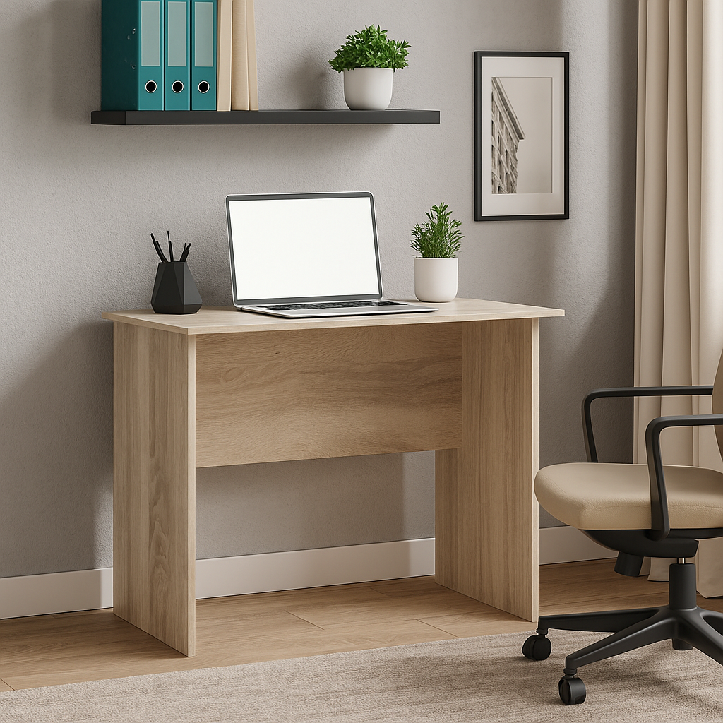 Стіл прямий ОП-101 Дуб сонома (404385) - фото 2 Стіл прямий ОП-101 Дуб сонома (404385) - фото 2