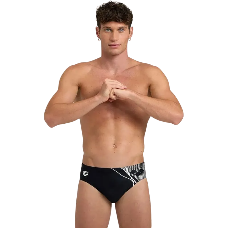 Плавки-слепы Arena BRANCH SWIM BRIEFS р. 100 Черный (3468336889480)