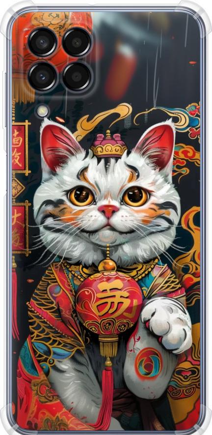 Чехол на Samsung Galaxy M33 M336B China Cat v2 (6135sp-2633-42517)