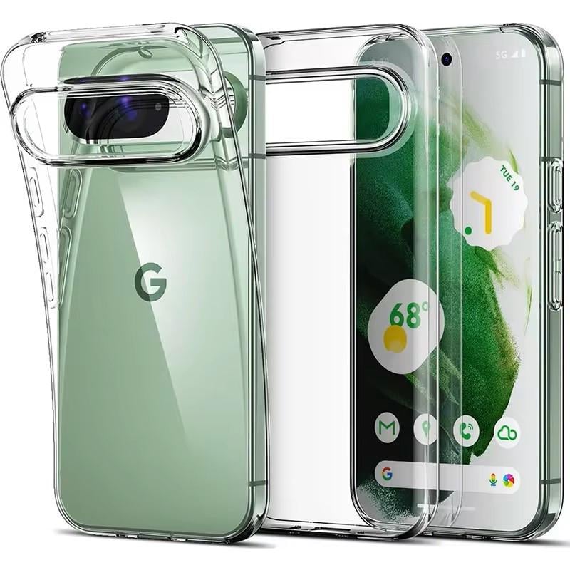 Прозрачный чехол для Google Pixel 9, 9 Pro