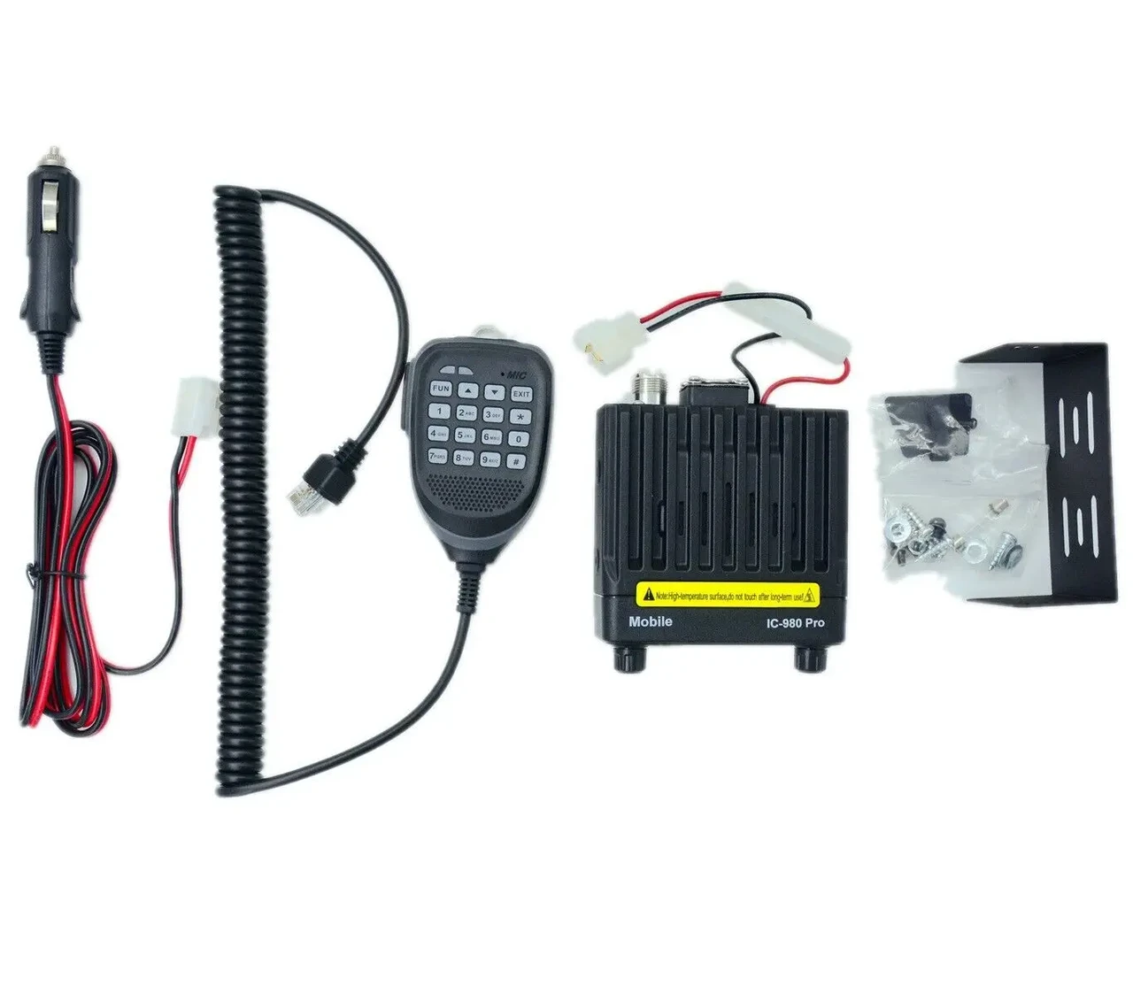 Радиостанция автомобильная 25 W 145/435 МГц Hiroyasu (IC-980 pro) - фото 5