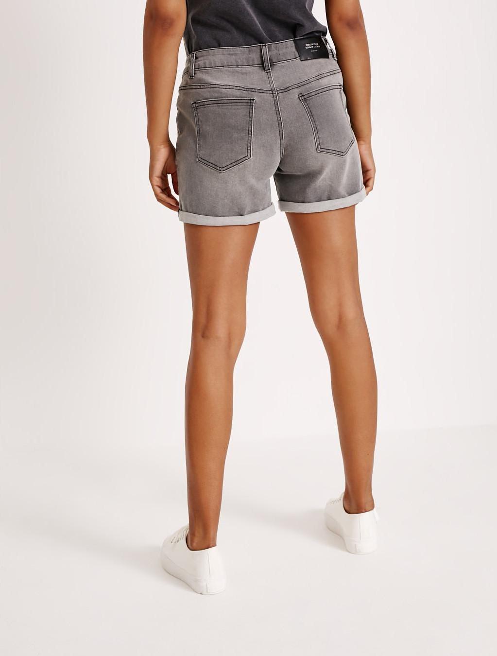 Шорти жіночі Diverse DENIMA джинсові XS Світло-сірий (5902598602671) - фото 3 Шорти жіночі Diverse DENIMA джинсові XS Світло-сірий (5902598602671) - фото 3