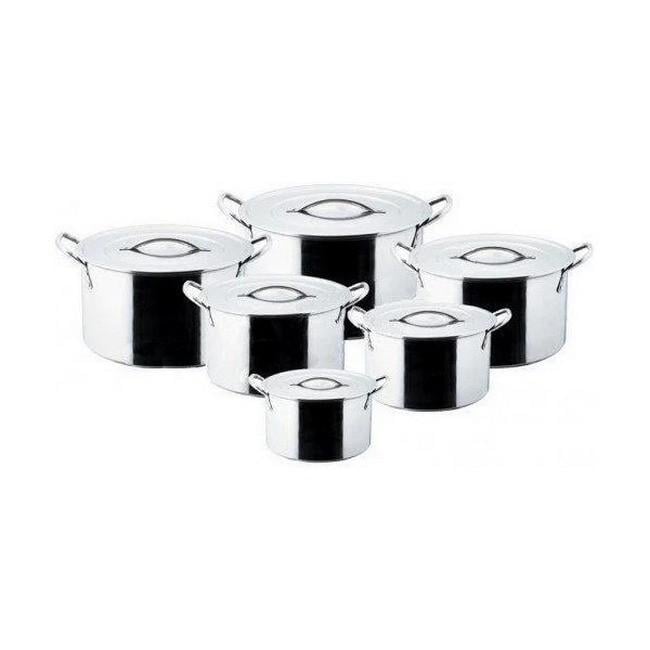 Набор кастрюль из нержавеющей стали с крышками Empire EM 7374 Селло 6 шт, (018937)