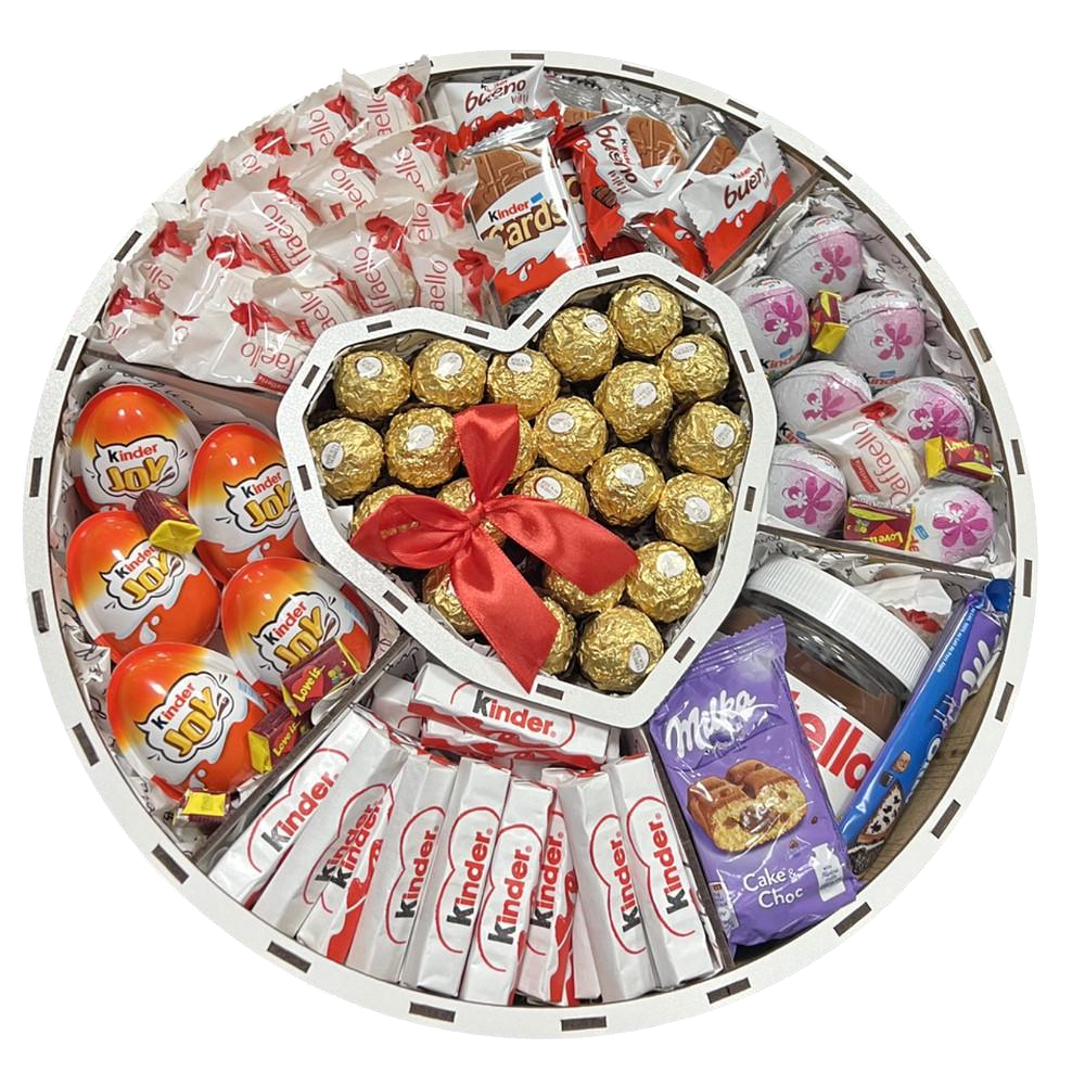 Подарунковий бокс для дитини сюрприз з солодощами 40 см (2093773485)