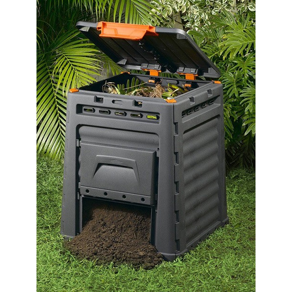 Компостер садовый Keter Eco Composter 320 л Черный (17181157900) - фото 6