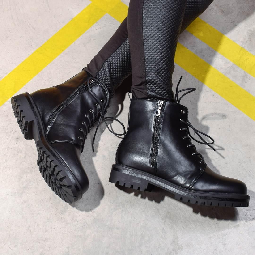 Ботинки женские на шнуровке 324167 р. 37 23,5 см