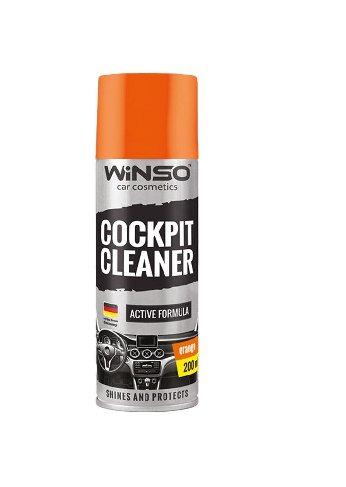 Полироль для пластика WINSO Cockpit Cleaner Orange 200 мл (820250)