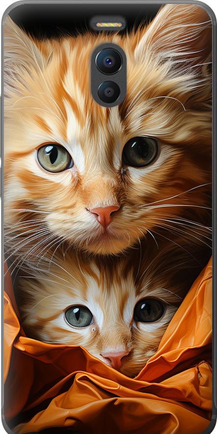 Чехол на Meizu M6 Note Котики 2 (5664t-1108-42517) Чехол на Meizu M6 Note Котики 2 (5664t-1108-42517)