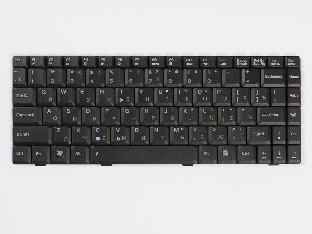 Клавиатура для ноутбука ASUS F6/U6/F9DC RU/EN Black