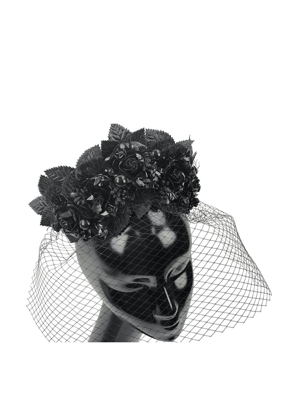 Венок Charlize 11 см (20-893BLK)