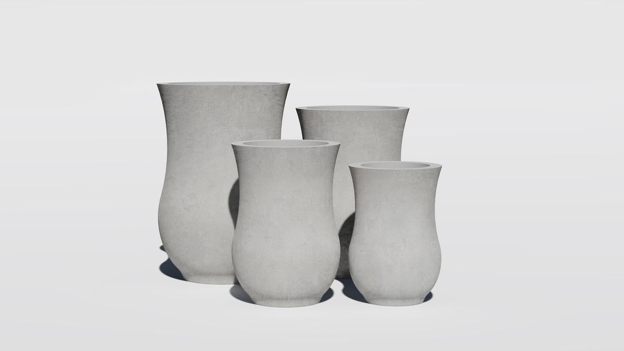 Вазон бетонний вуличний Терамо для саду/будинку/тераси 440x300 мм 18 кг 18 л (20651353) - фото 3 Вазон бетонний вуличний Терамо для саду/будинку/тераси 440x300 мм 18 кг 18 л (20651353) - фото 3