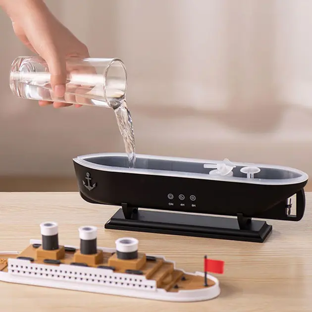 Зволожувач повітря Титанік Аромадифузор корабель 250 мл з RGB підсвічуванням Дифузор (T4910) - фото 5 Зволожувач повітря Титанік Аромадифузор корабель 250 мл з RGB підсвічуванням Дифузор (T4910) - фото 5