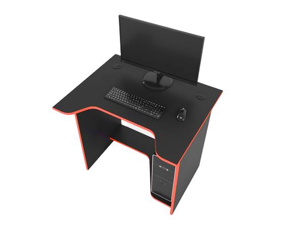 Компьютерный стол Zeus Sputnik Черно-красный (620a5d5302f9f47cd13562fd) Компьютерный стол Zeus Sputnik Черно-красный (620a5d5302f9f47cd13562fd)