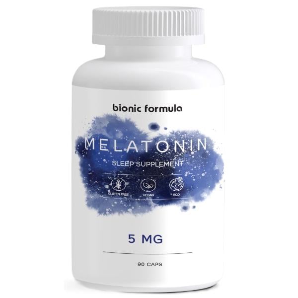 Мелатонин для сна Bionic Formula Melatonin 5 мг 90 капс. (000022398) Мелатонин для сна Bionic Formula Melatonin 5 мг 90 капс. (000022398)